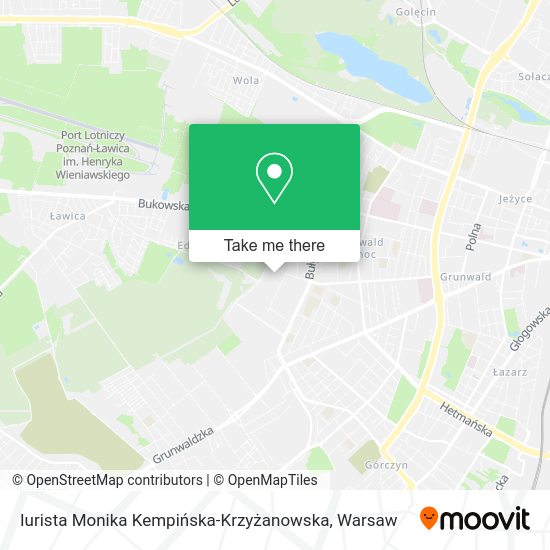 Iurista Monika Kempińska-Krzyżanowska map