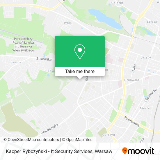 Карта Kacper Rybczyński - It Security Services