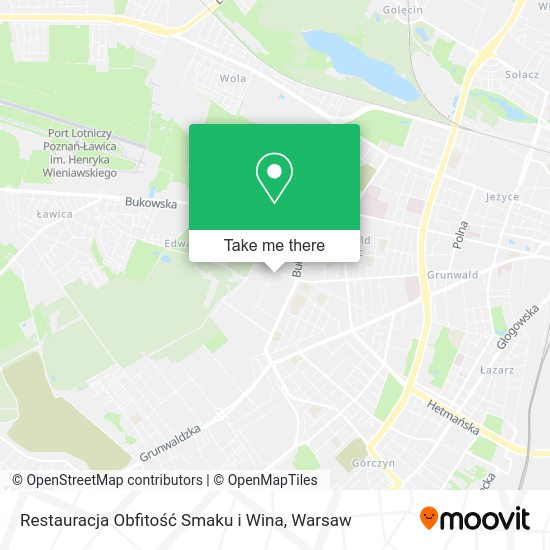 Restauracja Obfitość Smaku i Wina map