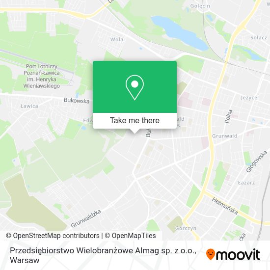 Przedsiębiorstwo Wielobranżowe Almag sp. z o.o. map