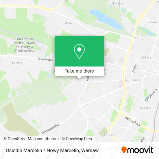 Карта Osiedle Marcelin / Nowy Marcelin