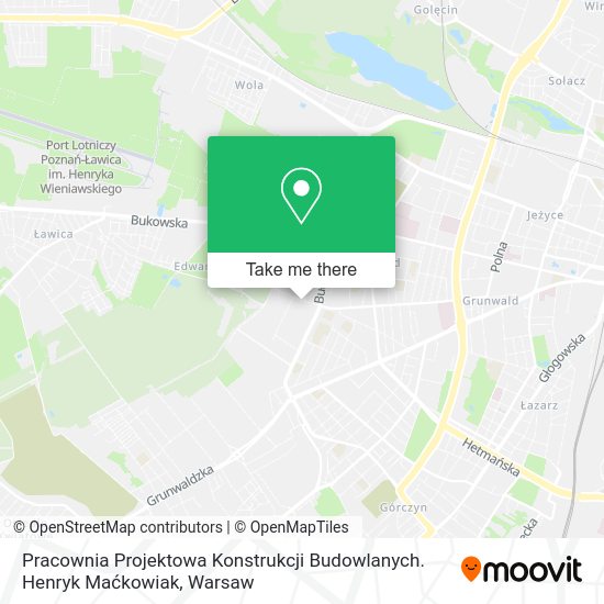 Pracownia Projektowa Konstrukcji Budowlanych. Henryk Maćkowiak map