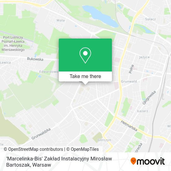 'Marcelinka-Bis' Zakład Instalacyjny Mirosław Bartoszak map