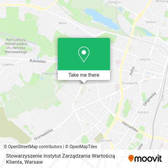 Stowarzyszenie Instytut Zarządzania Wartością Klienta map