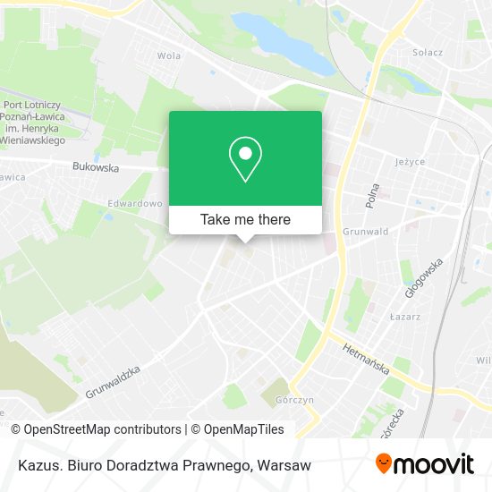 Kazus. Biuro Doradztwa Prawnego map