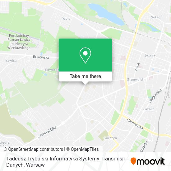 Tadeusz Trybulski Informatyka Systemy Transmisji Danych map