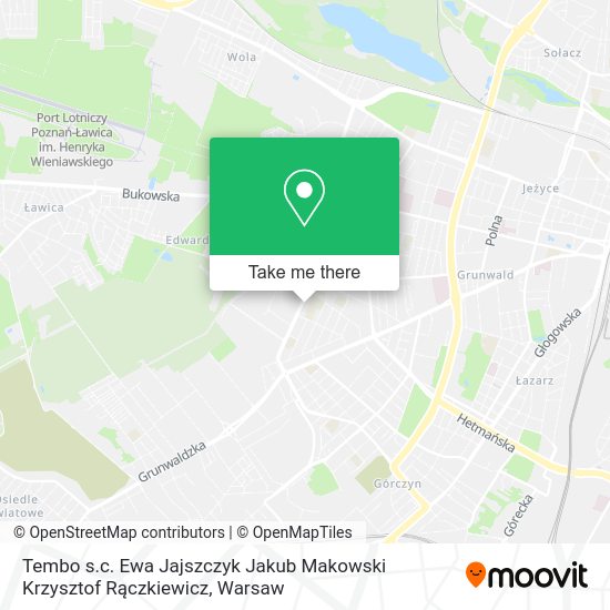 Tembo s.c. Ewa Jajszczyk Jakub Makowski Krzysztof Rączkiewicz map