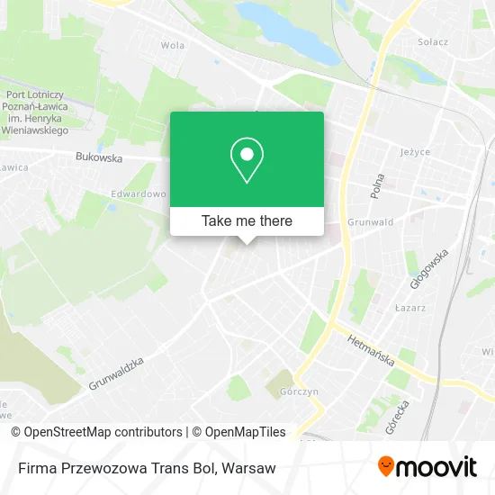 Карта Firma Przewozowa Trans Bol