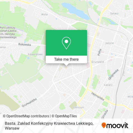 Basta. Zakład Konfekcyjny Krawiectwa Lekkiego map