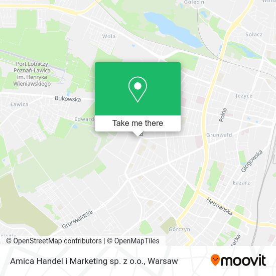 Amica Handel i Marketing sp. z o.o. map