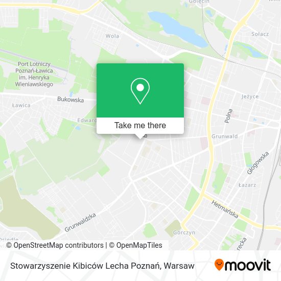 Stowarzyszenie Kibiców Lecha Poznań map