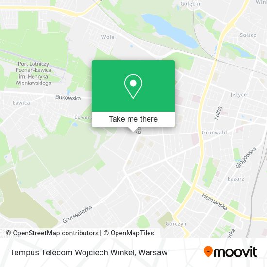 Tempus Telecom Wojciech Winkel map