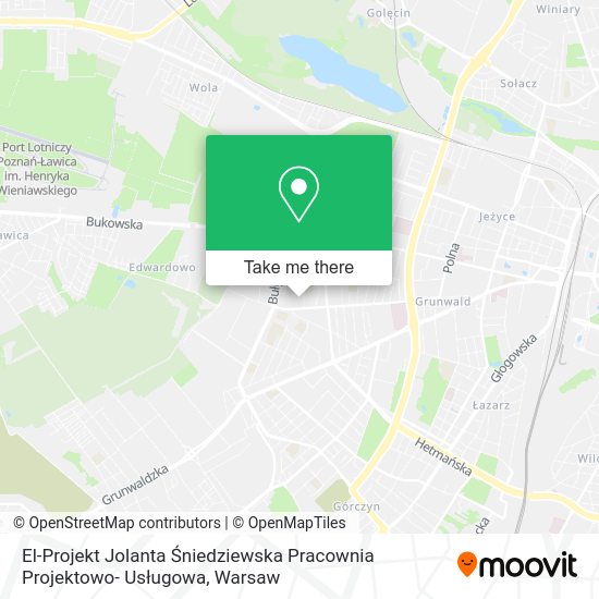 El-Projekt Jolanta Śniedziewska Pracownia Projektowo- Usługowa map