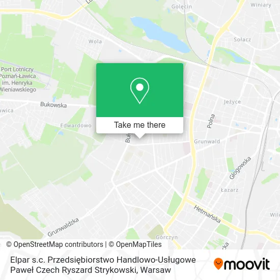 Elpar s.c. Przedsiębiorstwo Handlowo-Usługowe Paweł Czech Ryszard Strykowski map