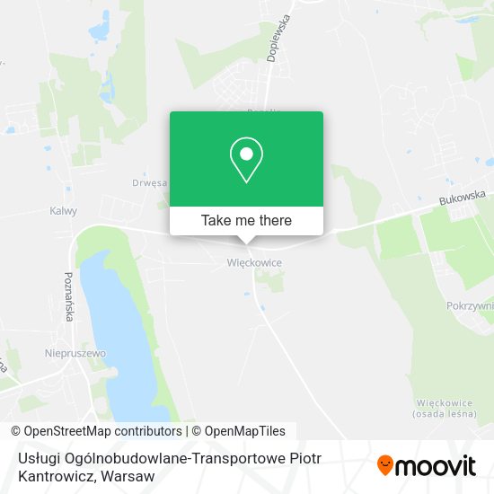 Usługi Ogólnobudowlane-Transportowe Piotr Kantrowicz map