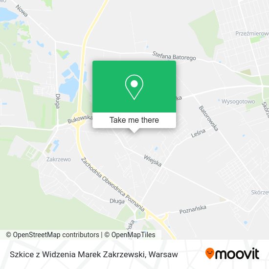 Szkice z Widzenia Marek Zakrzewski map