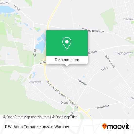 P.W. Asus Tomasz Łuczak map