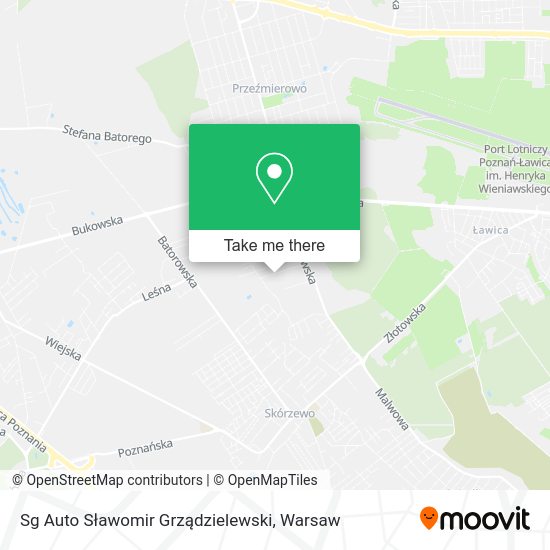 Sg Auto Sławomir Grządzielewski map