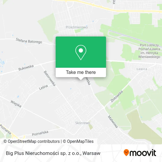 Карта Big Plus Nieruchomości sp. z o.o.