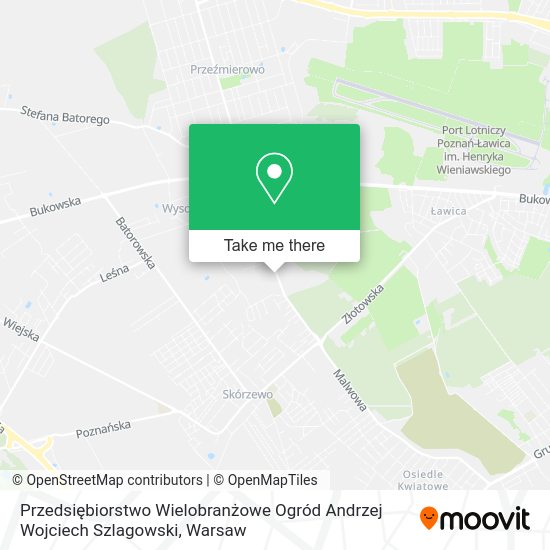 Przedsiębiorstwo Wielobranżowe Ogród Andrzej Wojciech Szlagowski map