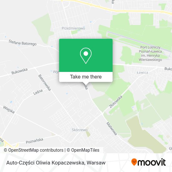 Auto-Części Oliwia Kopaczewska map