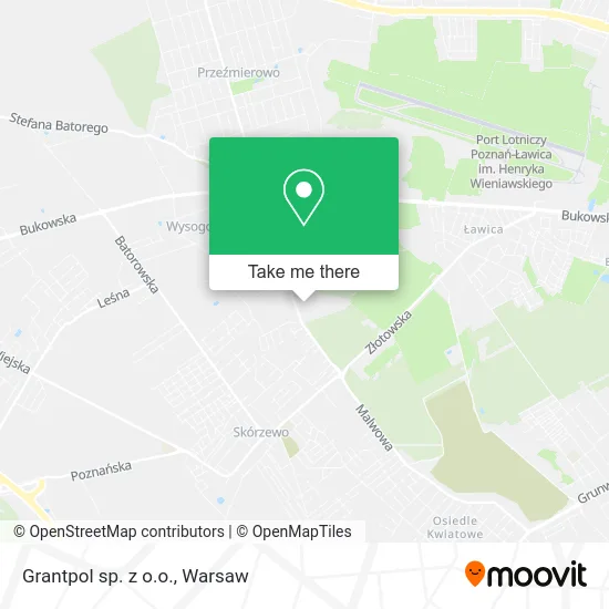 Карта Grantpol sp. z o.o.