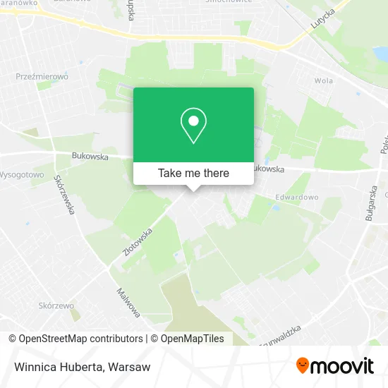 Карта Winnica Huberta