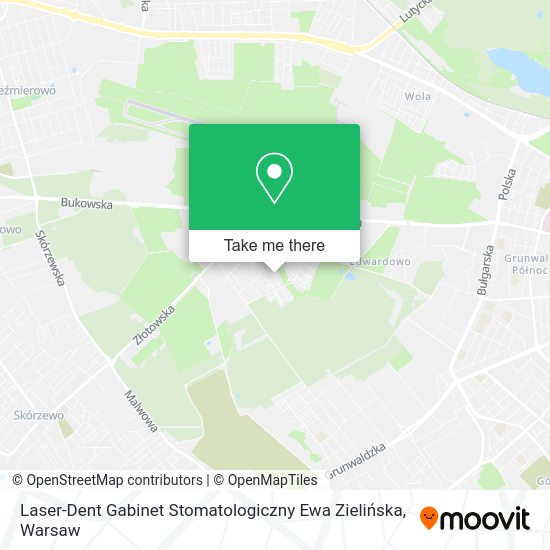 Laser-Dent Gabinet Stomatologiczny Ewa Zielińska map