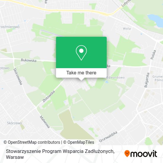 Stowarzyszenie Program Wsparcia Zadłużonych map