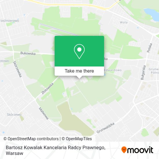 Bartosz Kowalak Kancelaria Radcy Prawnego map