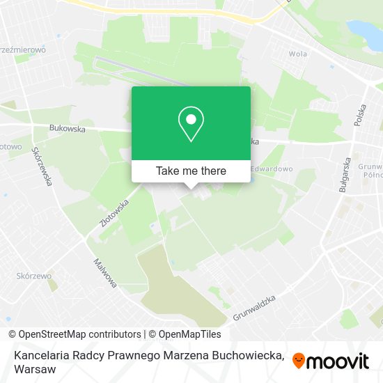 Kancelaria Radcy Prawnego Marzena Buchowiecka map