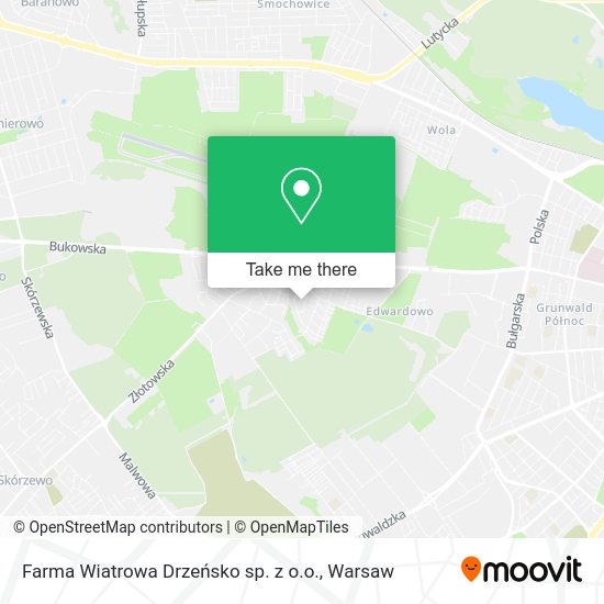 Farma Wiatrowa Drzeńsko sp. z o.o. map