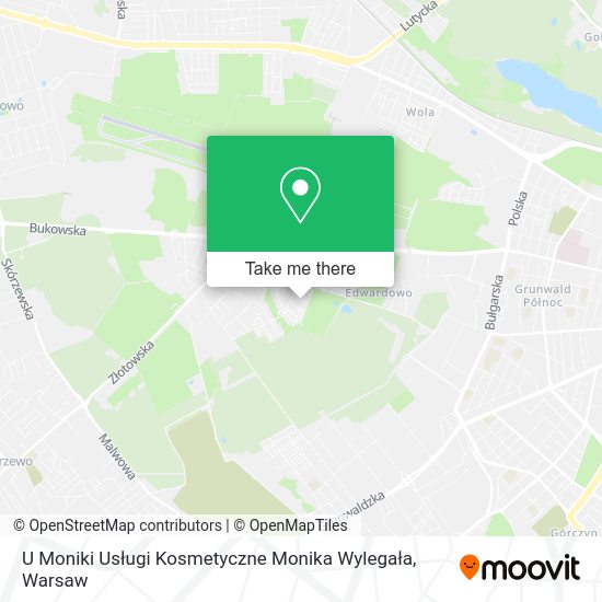 U Moniki Usługi Kosmetyczne Monika Wylegała map