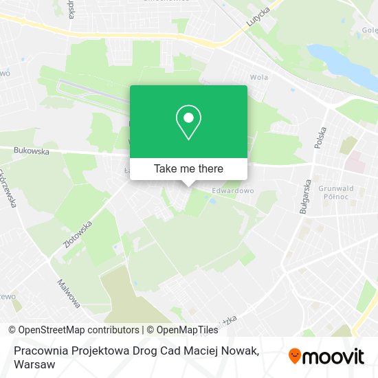 Pracownia Projektowa Drog Cad Maciej Nowak map