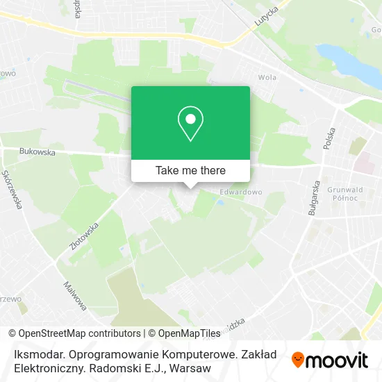 Карта Iksmodar. Oprogramowanie Komputerowe. Zakład Elektroniczny. Radomski E.J.