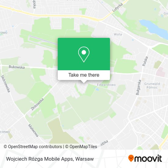 Wojciech Rózga Mobile Apps map