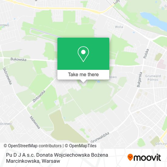 Pu D J A s.c. Donata Wojciechowska Bożena Marcinkowska map