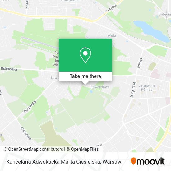 Kancelaria Adwokacka Marta Ciesielska map