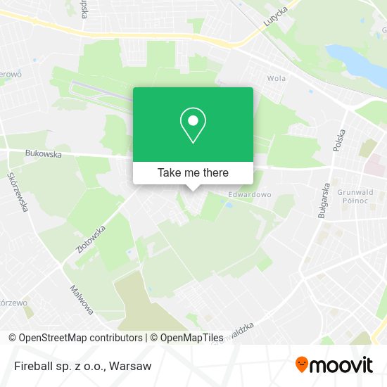 Fireball sp. z o.o. map