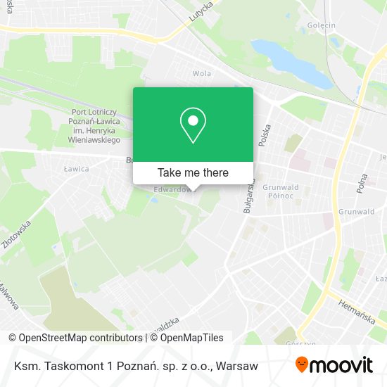 Ksm. Taskomont 1 Poznań. sp. z o.o. map