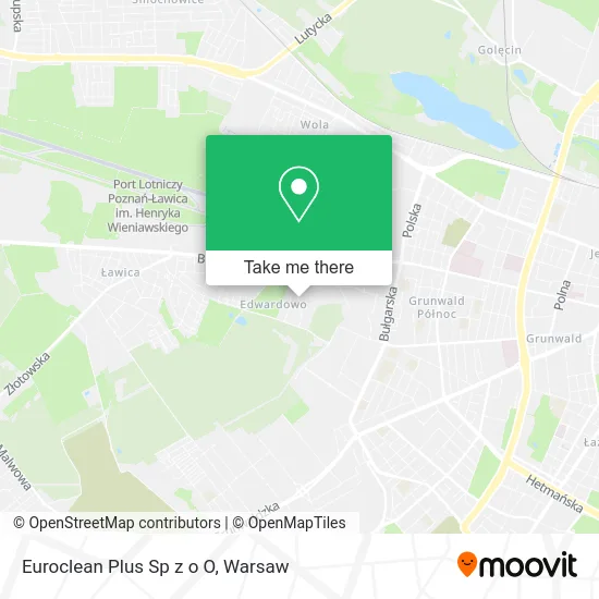 Карта Euroclean Plus Sp z o O