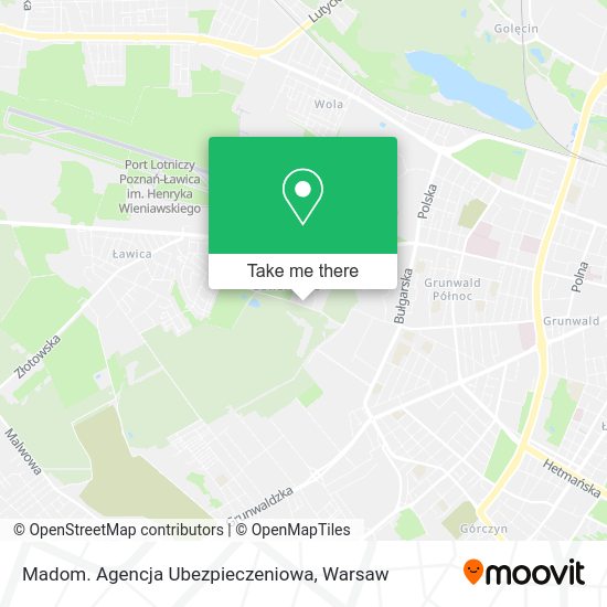 Madom. Agencja Ubezpieczeniowa map