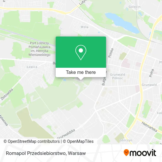 Карта Romapol Przedsiebiorstwo