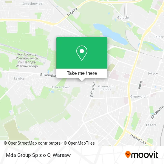 Карта Mda Group Sp z o O