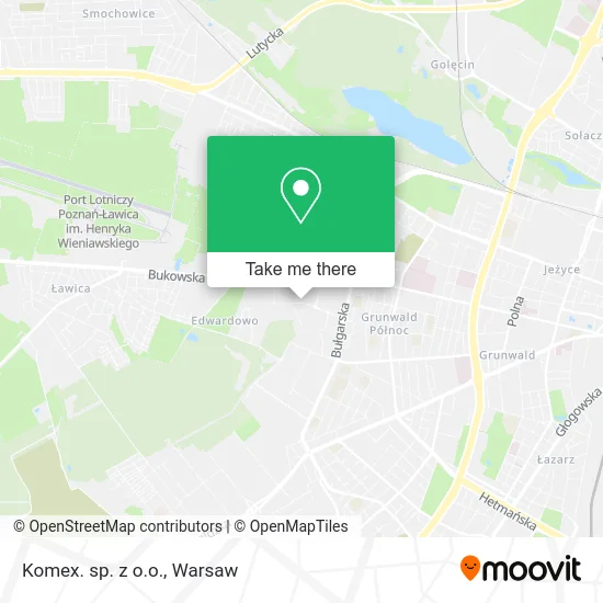 Карта Komex. sp. z o.o.