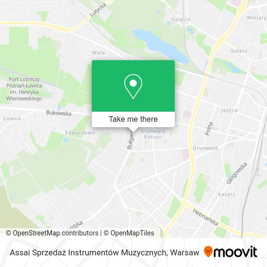 Assai Sprzedaż Instrumentów Muzycznych map