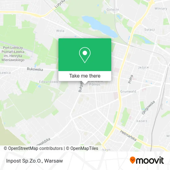 Inpost Sp.Zo.O. map