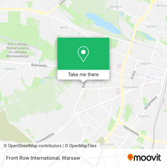 Карта Front Row International