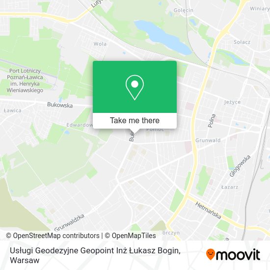 Usługi Geodezyjne Geopoint Inż Łukasz Bogin map