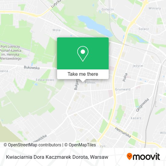 Kwiaciarnia Dora Kaczmarek Dorota map